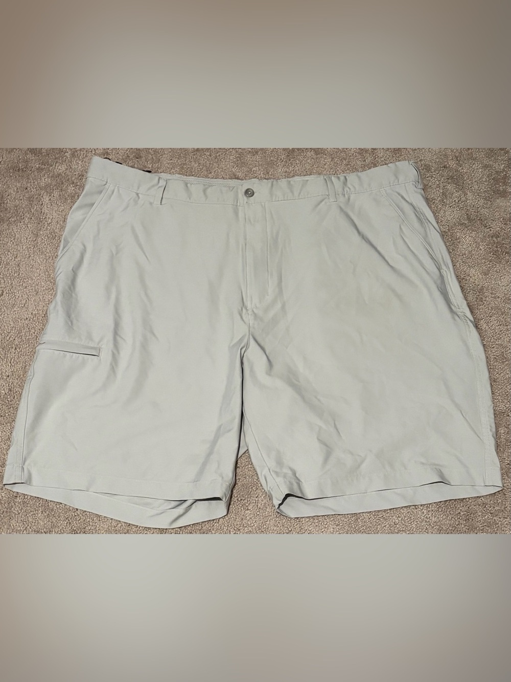 Greg Norman Men’s Chino Gray Golf Shorts Size 44x9